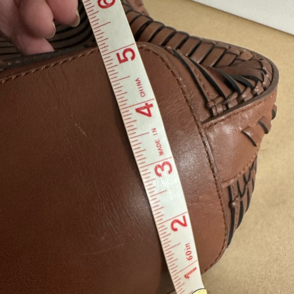 Elegant and rare Ralph Lauren Brown Leather Bag from the Safari collection - Picture 14 of 14